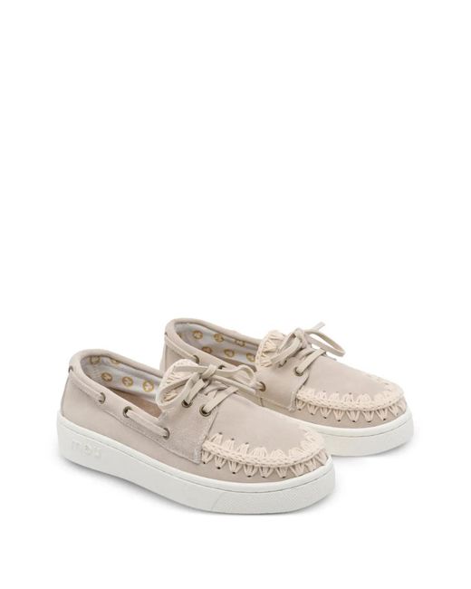 Mou White Summer Sneakers