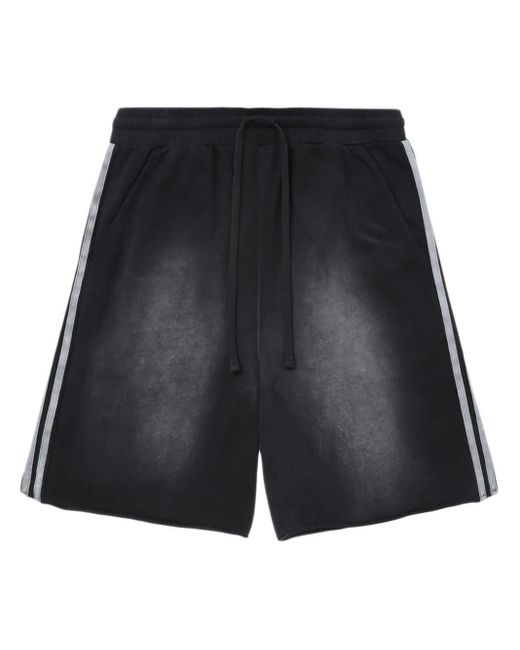 Shorts sportivi con effetto sfumato di FIVE CM in Black da Uomo