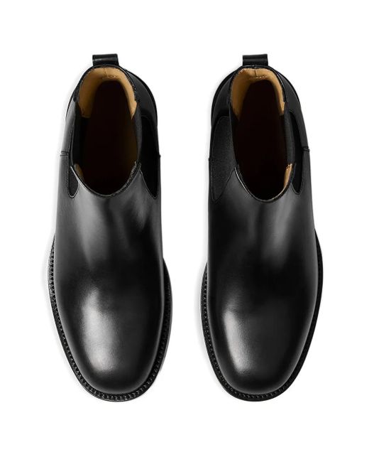 Scarosso Black Elliot Chelsea Boots for men