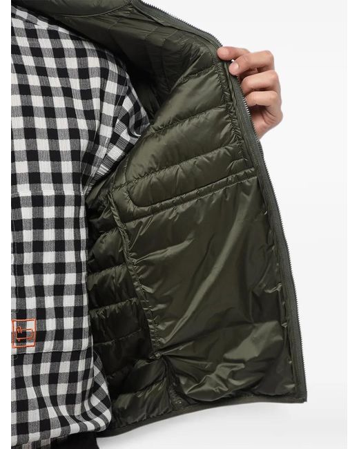 Woolrich Green Bering Quilted Puffer Jacket for men