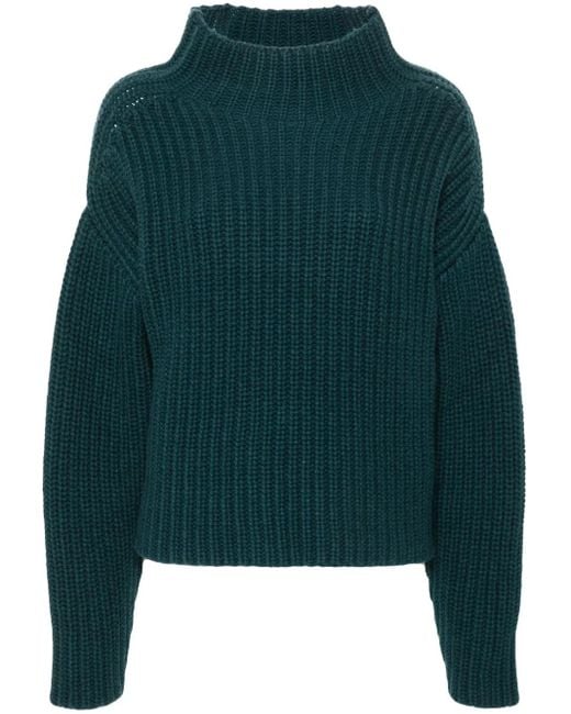 AISLING CAMPS Green Isabella Sweater