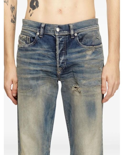 DIESEL Blue 2023 D-Finitive Regular Jeans for men