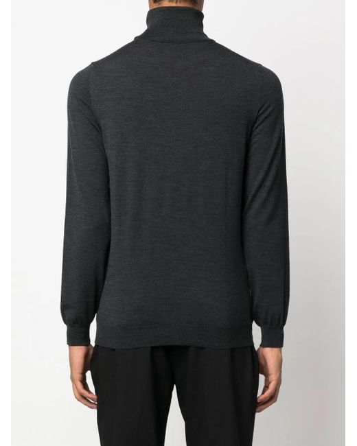 Pull À Col Roulé Zanone pour homme en coloris Black
