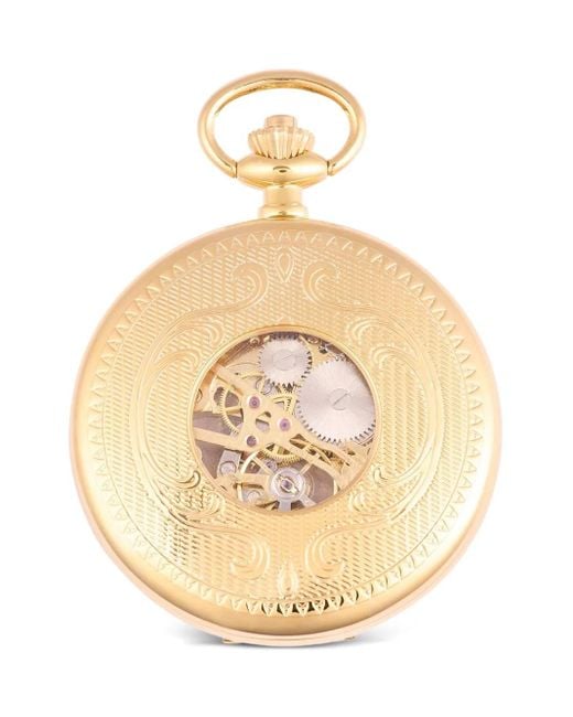 Rapport Mechanische Full Hunter Taschenuhr in Metallic für Herren