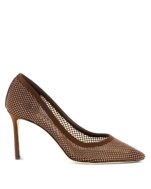 Jimmy Choo Brown Romy 85