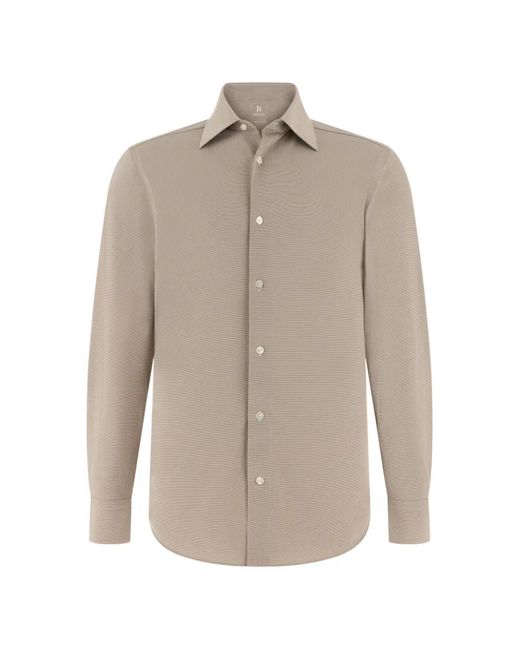 Boggi Natural Regular Fit Japanese Jersey Polo Shirt for men