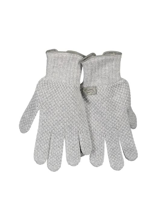 Harmont & Blaine Gray Gants Gaufrés À Patch Logo for men