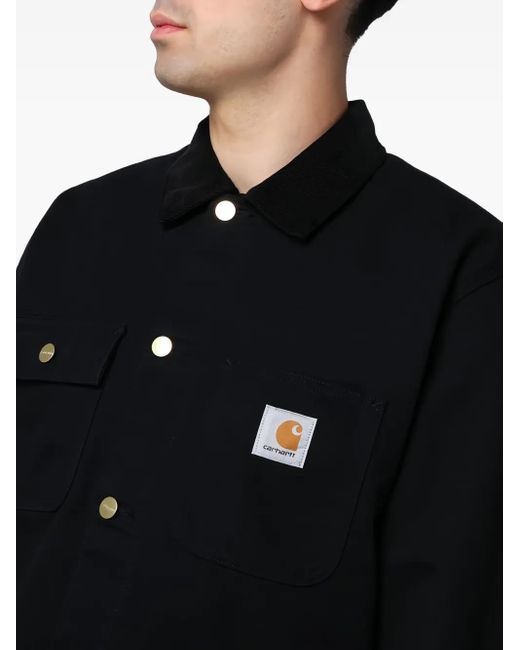 Carhartt Black Michigan Cotton Jacket for men