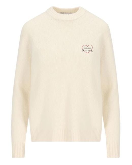 Giada Benincasa Natural Ciao Amore Cashmere Sweater