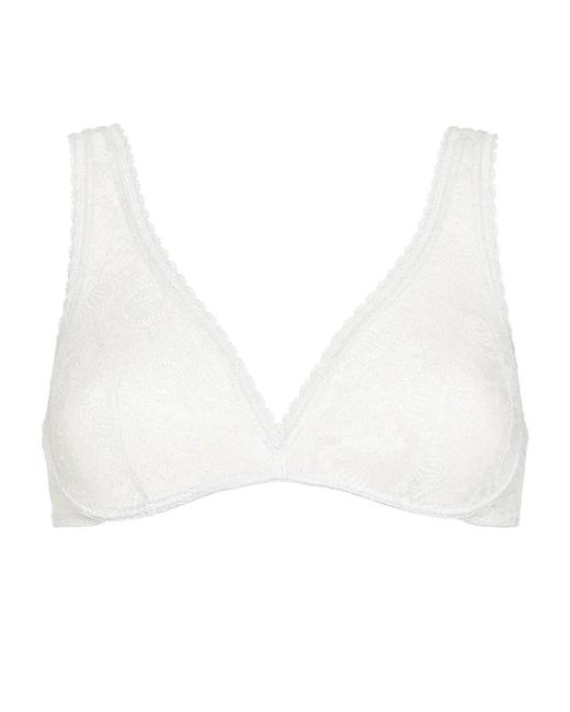 Eres White Rubellite Bra
