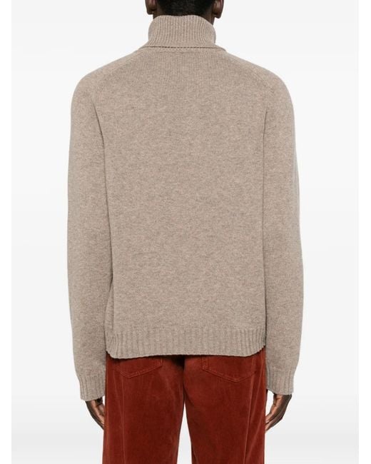 Pull Décontracté À Col Montant Bompard pour homme en coloris Natural