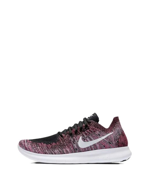 Nike Purple Free Rn Performance Sneakers