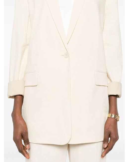 Blazer Monopetto di Theory in Natural