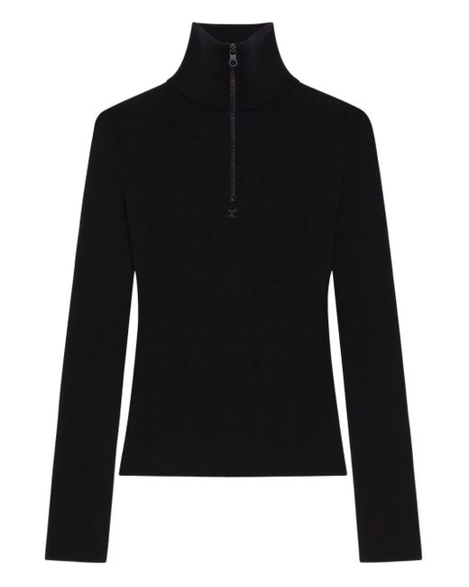 Courreges ニットトップ Black