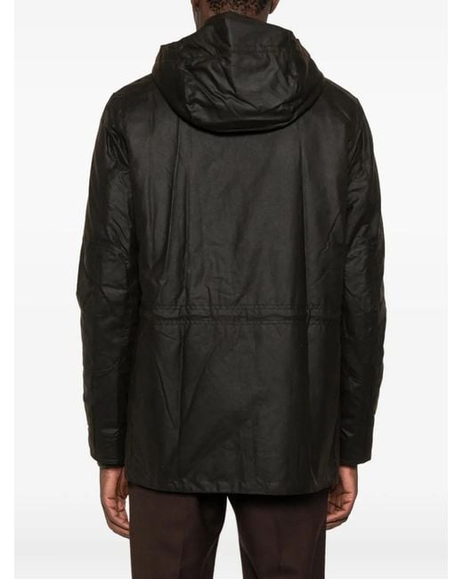 Barbour Black Sapper Waxed Jacket for men