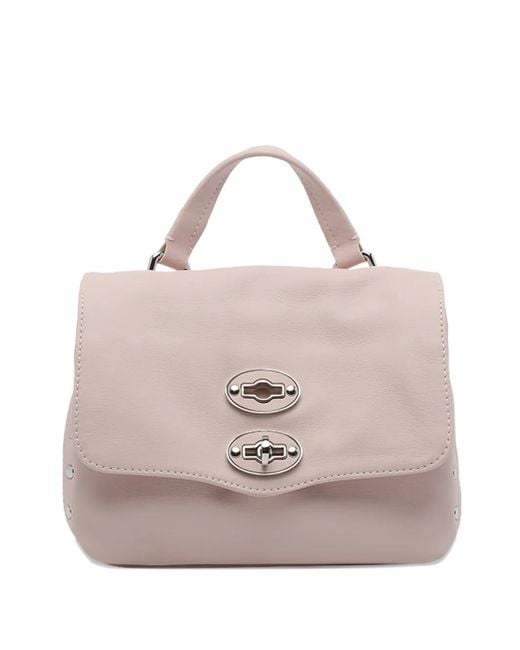 Zanellato Pink Postina Turn-Lock-Closure Handbag