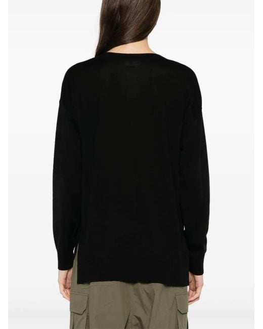 P.A.R.O.S.H. Black Linfa Pullover