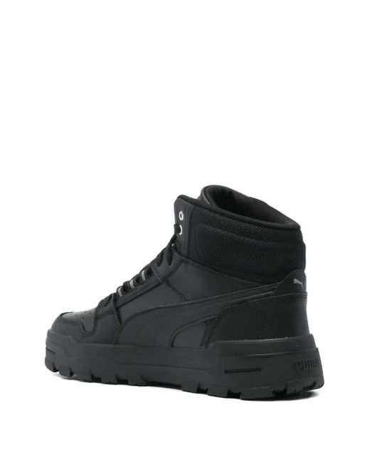 PUMA Black Rebound Sneakers
