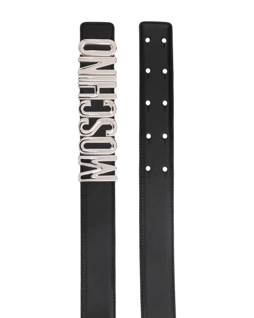 Moschino Black Belts