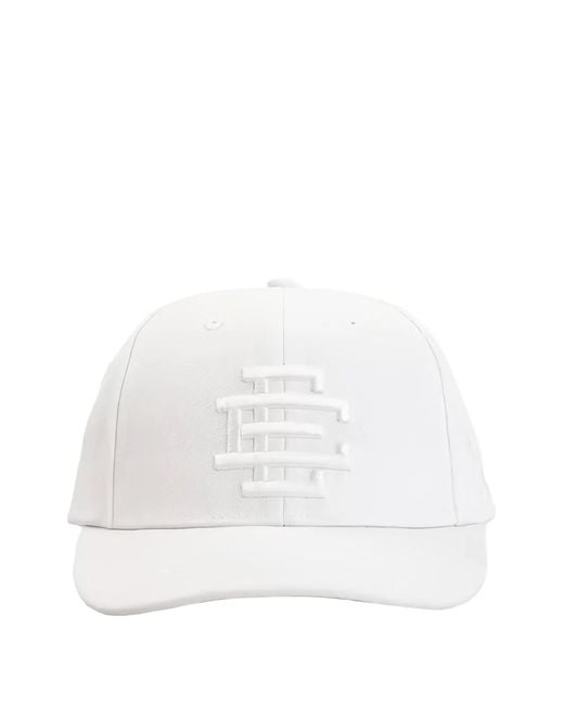 Eric Emanuel White Logo-Embroidered Baseball Hat for men