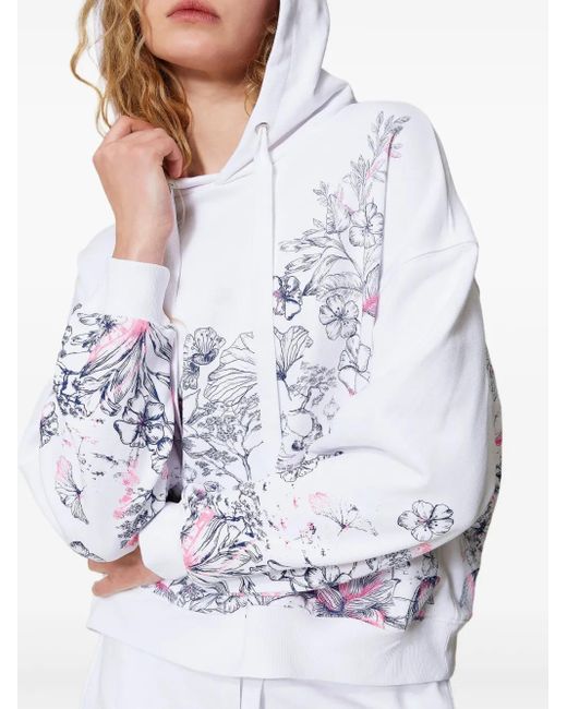 Twinset スウェットパーカー White