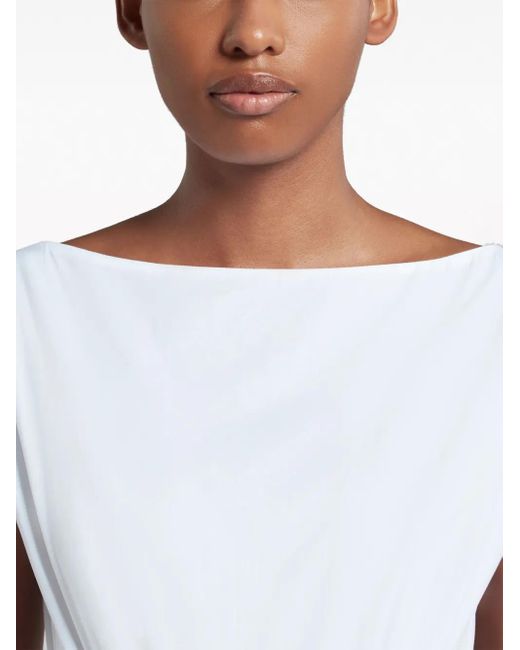 Marni Midi Ballonjurk in het White