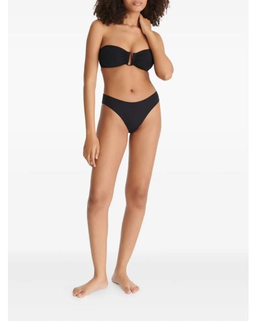 Eres Black Coulisses High-Waisted Bikini Briefs