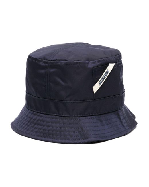 Jacquemus Blue La Bob Ovalie Bucket Hat