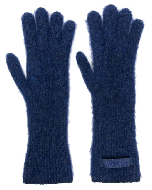 Jacquemus Blue Les Gants Gros Gloves