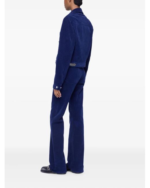 Rabanne Blue Corduroy Jacket