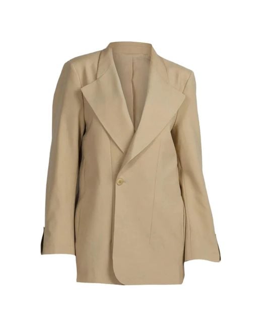 Sa Su Phi Natural Lauren Peak-Lapel Jacket