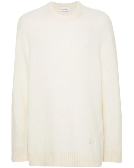 メンズ Laneus ロゴ セーター White