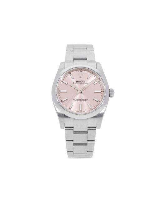 Rolex White 2024 Unworn Oyster Perpetual 34Mm