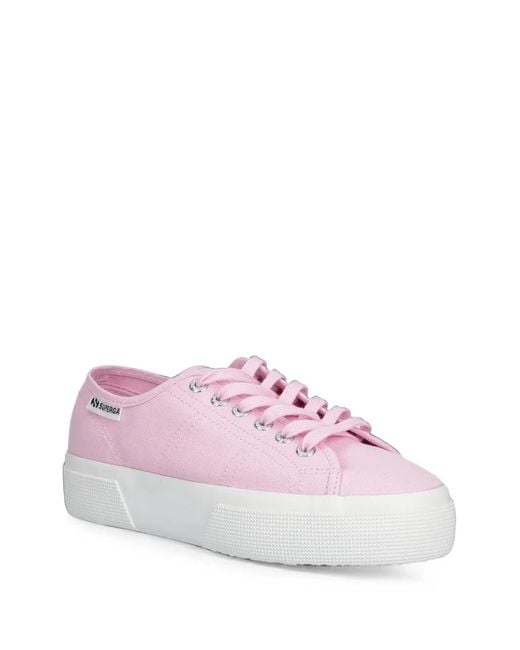 Superga Pink 3740 Platform Sneakers