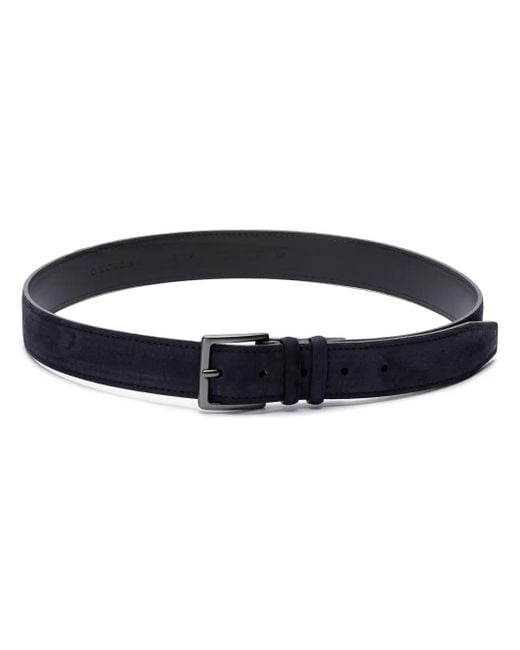 Orciani Blue Leather Belt for men