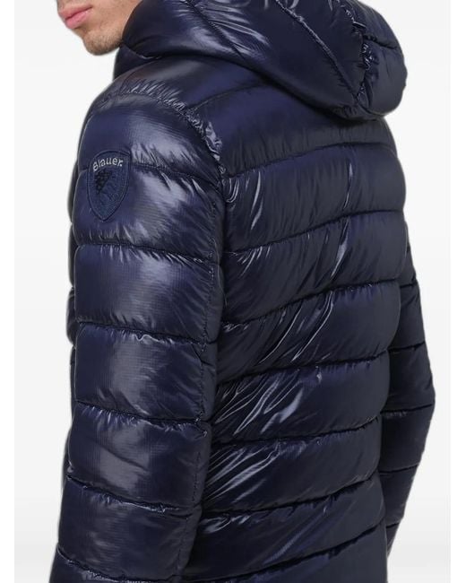 Blauer Blue Adams Zip-Fastening Padded Coat for men