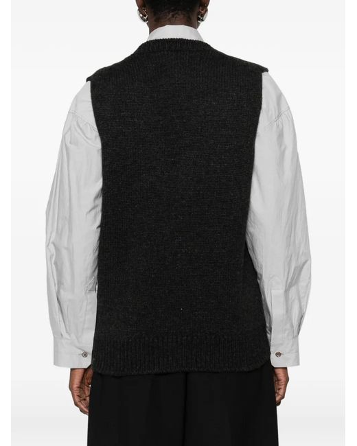 The Row Black Marte Vest