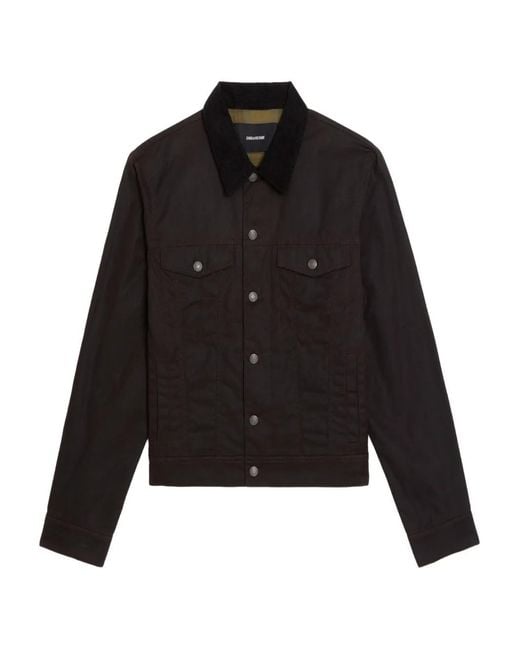 Zadig & Voltaire Black Bases Jacket for men