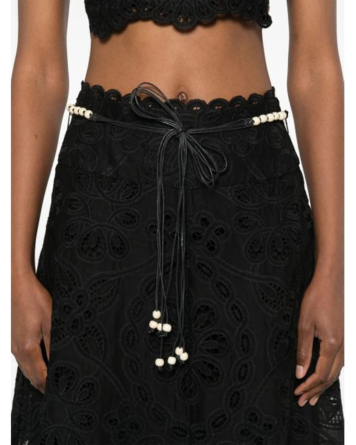 Zimmermann Black 'Rhiannon' Skirt