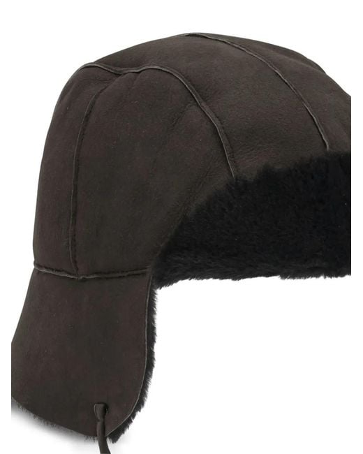 Auralee Black Hut Mit Ohrenklappen