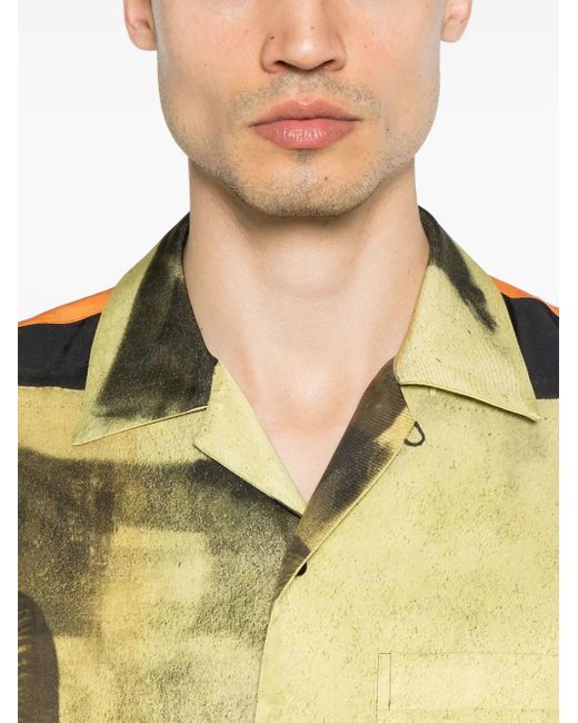 OAMC Yellow Kurt Shirt for men