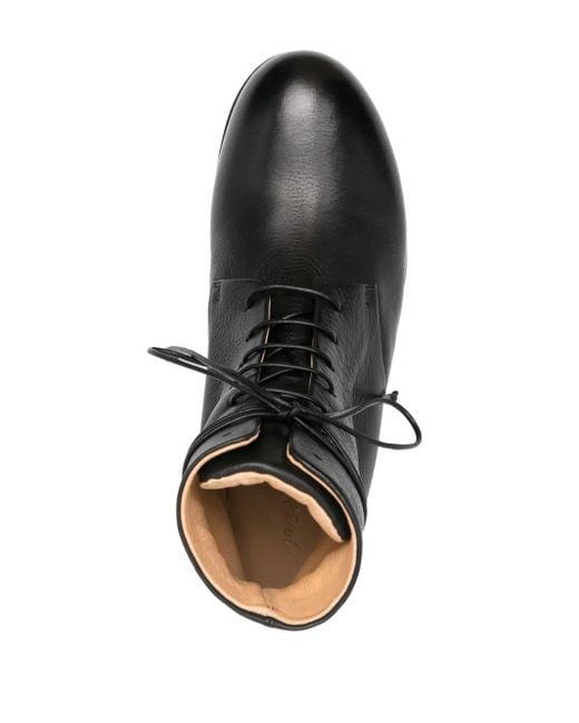 Marsèll Black Zucca Media Lace-Up Ankle Boots for men