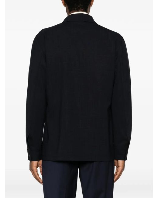 Tagliatore Black Veste À Poche À Rabat for men