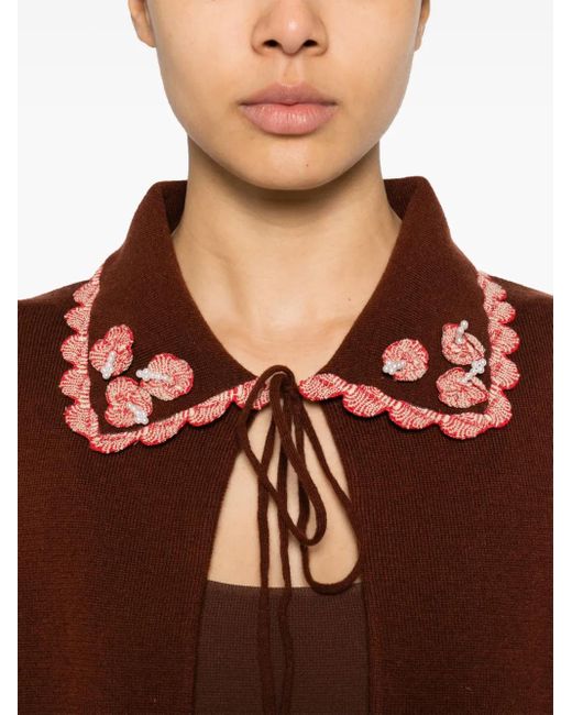 Bode Brown Rookie Cardigan