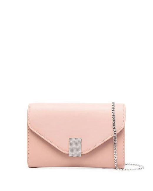 Borsa A Tracolla Con Finiture Lucide di Lanvin in Pink