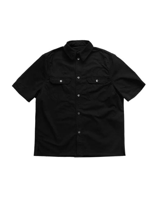 メンズ Willy Chavarria コットン シャツ Black