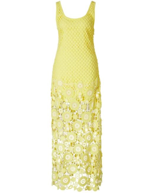 Jonathan Simkhai クロシェ ドレス Yellow