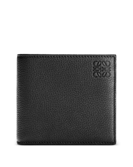 Loewe Black Anagram Bifold Wallet for men