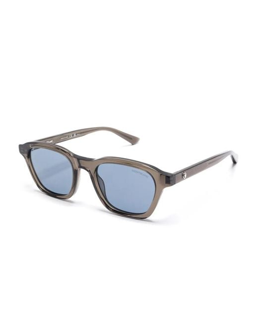 Montblanc Blue 348 Sunglasses for men