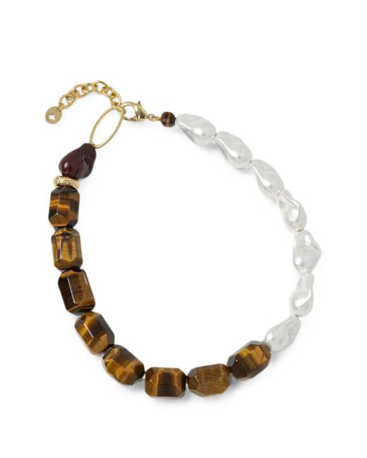 Sessun White Vylie Necklace